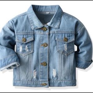 **KIDS UNISEX JEAN JACKET*** Sizes:3-6, 9-12,month